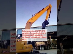 Καλύτερη ακρίβεια ZX210/EX210 εκσκαφέας μακρύ επεκταμένο βραχίονα Q355B/Q690D κατάλληλο για τη γήπεδο μηχανική εργασία Ningbo κοινή