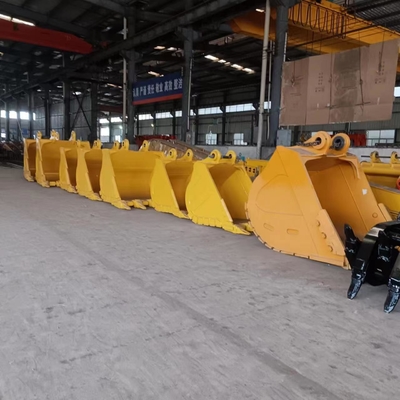 Δύναμη SD κουβάς εξορυκτής Rock Bucket με 30mm Hardox450 δόντια φθορά πλάκα