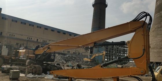 Άμεση πώληση εργοστασίων τριών τμημάτων ανθεκτικός βραχίονας επέκτασης κατεδάφισης προσιτότητας εκσκαφέων μακρύς για το PC SK ΓΑΤΏΝ ZX SANY