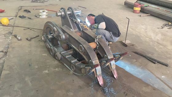 Ενάντια στη φθορά μηχανική αρπαγή CE για τον εκσκαφέα, Jcb Liebherr ΓΑΤΏΝ αρπαγή παλιοσίδερου