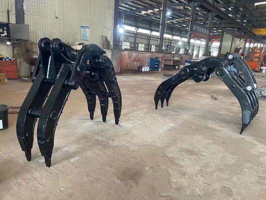 Ενάντια στη φθορά μηχανική αρπαγή CE για τον εκσκαφέα, Jcb Liebherr ΓΑΤΏΝ αρπαγή παλιοσίδερου