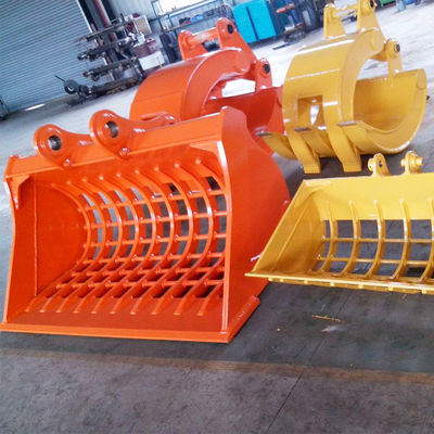 OEM 1Cbm Excavator Skeleton Rock Bucket For 320 ZX200 DX200 SY205C