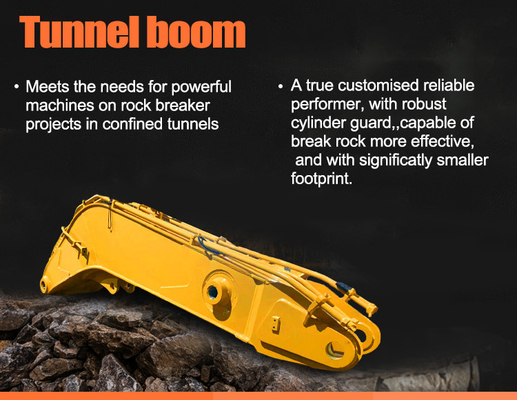 Γάτα Hitachi Komatsu Kobelco Εκσκαφέας τούνελ Boom