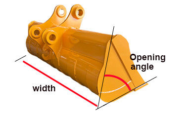 Για Komatsu για erpillar Hitachi Εκσκαφέας για Komatsu για erpillar Μίνι Εκσκαφέας Υδραυλικός Κάδος Κλίσης Καθαρισμού Λάσπης