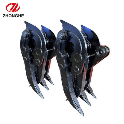 Ενάντια στη φθορά μηχανική αρπαγή CE για τον εκσκαφέα, Jcb Liebherr ΓΑΤΏΝ αρπαγή παλιοσίδερου