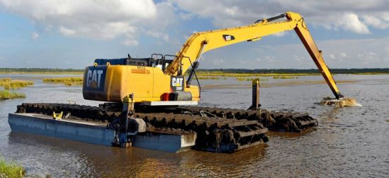Του CAT Cat320D αμφίβιος βραχίονας 14M προσιτότητας εκσκαφέων μακροχρόνιος