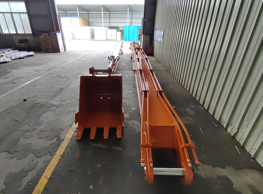20m 21m 24m High Reach Demolition Boom Για εκσκαφέα εκσκαφέα υψηλής εμβέλειας κατεδάφιση Sanny Hitachi Komatsu Cat