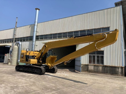 Q355B Εκσκαφέας Long Boom 16m 18m με δύο τόνους πρόσθετο μέτριο βάρος Για CAT320D