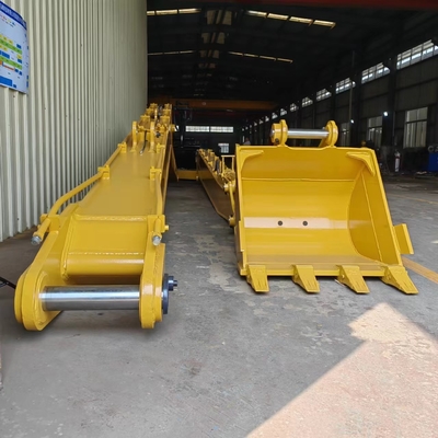 Αλουμίνιο χάλυβα Πρακτικό εκσκαφέας Long Arm , Komatsu Long Reach 18m 20m CAT320