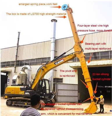 CAT320 χειρωνακτικός/αυτόματος τηλεσκοπικός βραχίονας για το διαφορετικό πρότυπο εμπορικό σήμα εκσκαφέων, κατάλληλο για την κατασκευή &amp; βιομηχανικό Appli