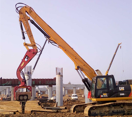 Παρασκευαστής PC240 Excavator Boom Pile Driving Arm Για ZX200 CAT325 Komatsu Hitachi Sanny Cat κλπ.