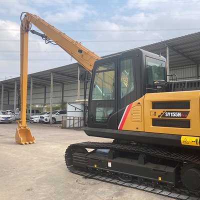 20m 21m 24m High Reach Demolition Boom Για εκσκαφέα εκσκαφέα υψηλής εμβέλειας κατεδάφιση Sanny Hitachi Komatsu Cat