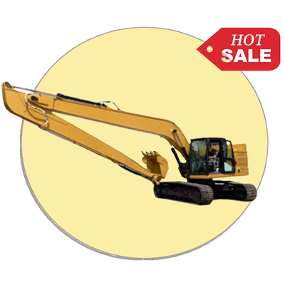 21 μέτρα 22 μέτρα Excavator Long Reach Boom για Cat Komatsu Hitachi