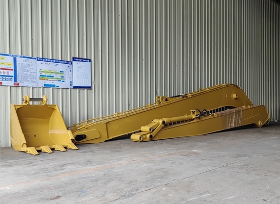 35m μήκος Q355B Excavator Long Reach Boom Arm για γάτα Hitachi Komatsu Kobelco