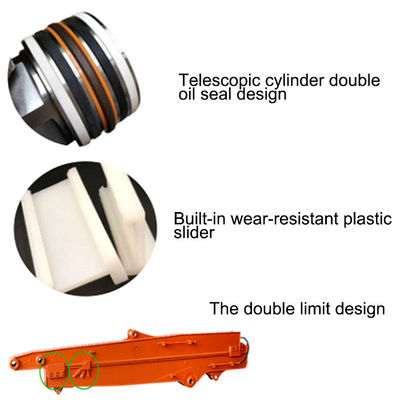 Ανώτατη Δύναμη 0.1CBM Εκσκαφέας Γλιστρικό Άρθρο Για Hitachi Komatsu Kato εκσκαφέας γάτας τηλεσκοπικό χέρι τηλεσκοπικό βουμ εκσκαφέας βουμ βουμ εκσκαφέας μακράς εμβέλειας βραχίονα μακράς εμβέλειας βουμ