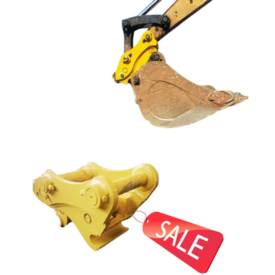 Ασφαλής Υψηλής αποτελεσματικότητας Excavator Quick Coupler, υδραυλική γρήγορη σύνδεση με καρφίτσες για γάτες hitachi komatsu sanny