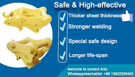 Πωλήσεις OEM Νο 1 Εκσκαφέας Quick Coupler για γάτα