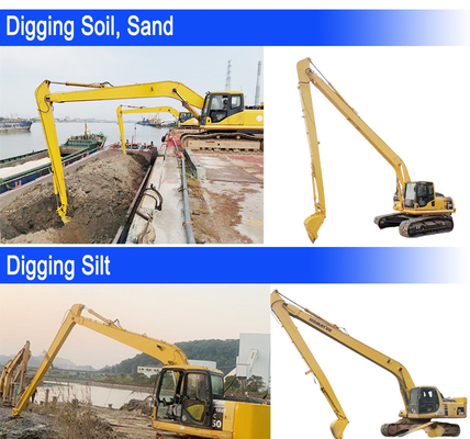 Q355B Cat Long Reach Excavator Booms για εκσκαφέα 6-60 τόνων