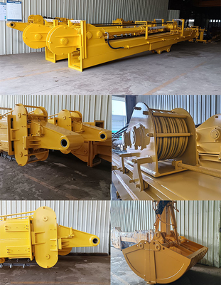 Antiwear 20-50ton Excavator Telescopic Boom Three Segment 25m 30m 32m CAT SY PC ZX