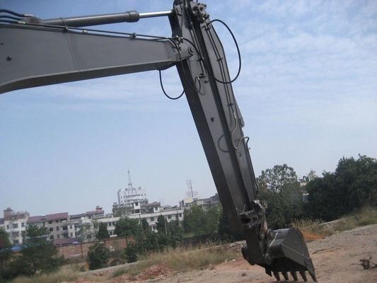 CAT323 Τραβηγμένος βραχίονας εκσκαφέα 23T Για Caisson Jacking Σκουπίδια Τεχνολογία αγωγών Q355B Μακρά διάρκεια ζωής