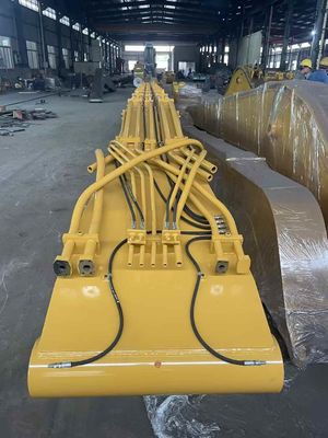 CAT349 22m Q355B Εκσκαφέας Στρώμα Οδηγούμενο χέρι Μέγεθος βραχίονα Γωνία ανοίγματος περίπου 160 °