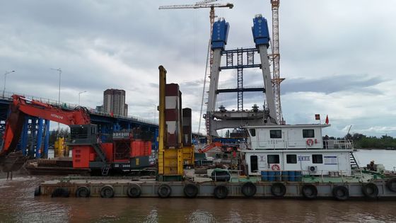 Μακρύς βραχίονας Excavator βραχίονας με κουβά και κύλινδρο για  KOBELCO Hitachi