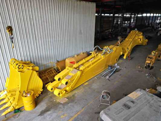 Excavator Long Reach Boom and Arm Extended Boom Arm in 15m 16m 17m 18m Μεγέθη για κατασκευαστικά μηχανήματα