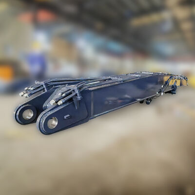 Custom Excavator Pile Driving Boom Hydraulic Piling Arm Attachment