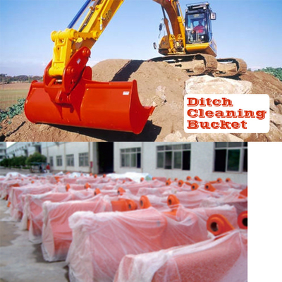 Backhoe καθαρίζοντας κάδος τάφρων συνδέσεων για τον εκσκαφέα τόνου 10-30