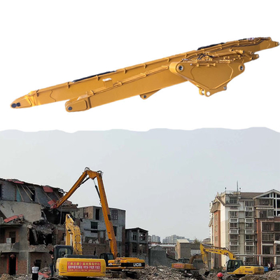 Κατασκευαστής 19 - 22m High Reach Demolition Boom Extension Arm για εκσκαφέα 30 - 38 τόνων
