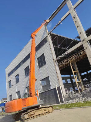 20m 21m 24m High Reach Demolition Boom Για εκσκαφέα εκσκαφέα υψηλής εμβέλειας κατεδάφιση Sanny Hitachi Komatsu