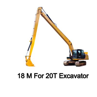 Προς τα εμπρός 18μ Excavator Long Boom για 20T Sanny Hitachi Komatsu Cat