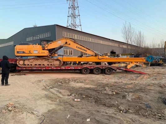 Χονδρικός εξορυκτής Hyundai R350 Δύο σταδιακό χέρι κατεδάφισης Q355B για έργο κατεδάφισης πολυώρων κτιρίων