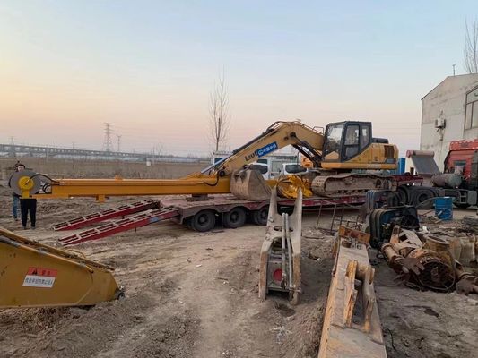 Υψηλής αντοχής PC350 Εκσκαφέας τηλεσκοπικός σωλήνας άξονας LG700 Διαμόρφωση Εγκατάσταση κουβάς βαθιάς τρύπας Κατασκευή λειτουργία 35T