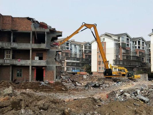 Πολυλειτουργικός εξορυκτικός μηχανισμός Τρεις σταδίων, βραχίονας αποσυναρμολόγησης CAT325 για την ακριβή θρυμματοποίηση Q355B