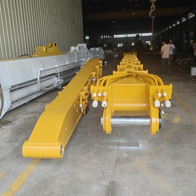 Μηχάνημα Πασσαλοπήκτουρα με Βραχίονα Τοποθετημένο σε Εκσκαφέα με Ρουλεμάν Βασικών Εξαρτημάτων